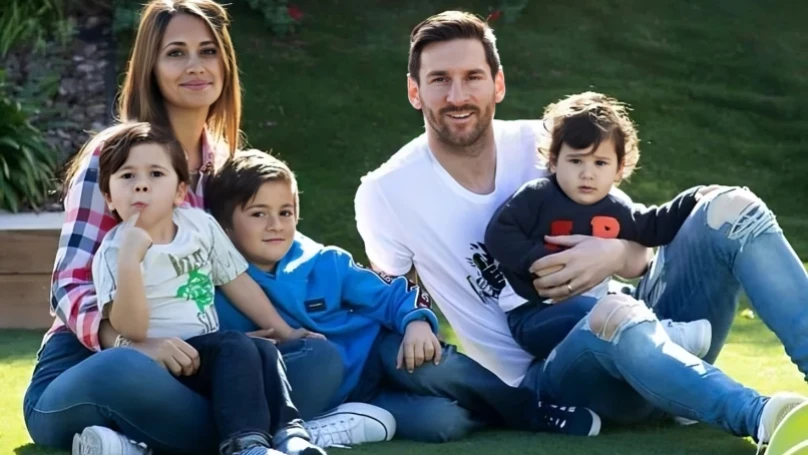 Messi family