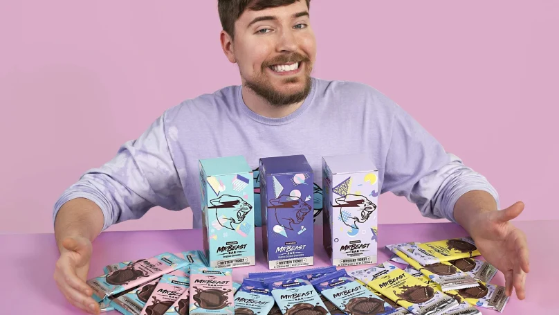 MrBeast  chocolate 